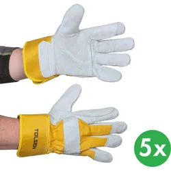 Arbeitshandschuhe, kombiniert, Größe 10, Packung mit 5 Paar
