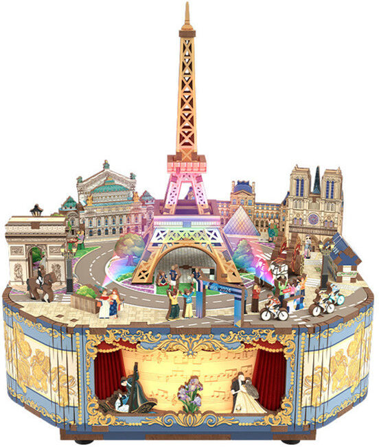 Boite à musique Romantic Paris - Tonecheer