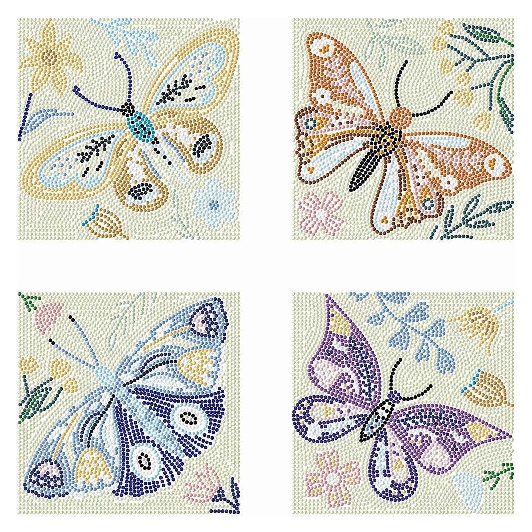 Diamond Dotz Diamond Painting Mini Schmetterlinge (DD26005)