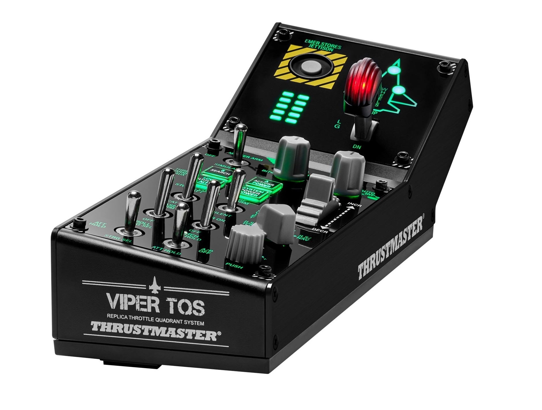 Thrustmaster Viper Panel Kontroll-Panel für PC | U.S. Air Force lizensiert