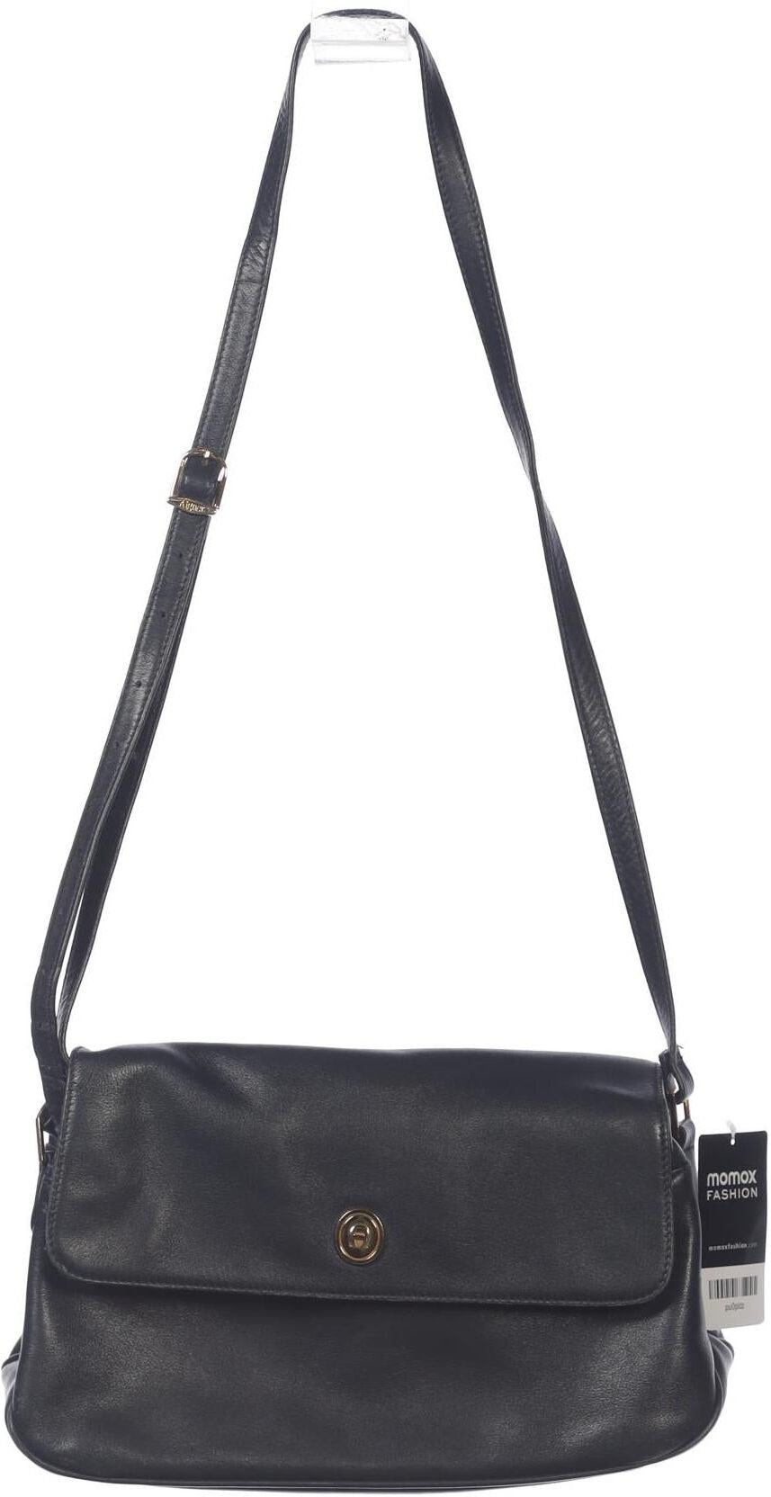 Aigner Damen Handtasche gross Leder, Marineblau, Leder - Second Hand
