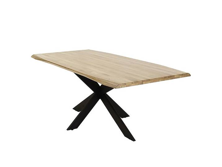 Table avec plateau massif Ikabar 220cm Marron