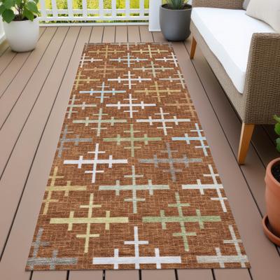 Addison Rugs Machine Washable Indoor/ Outdoor Modern Glencoe Chantille Rug