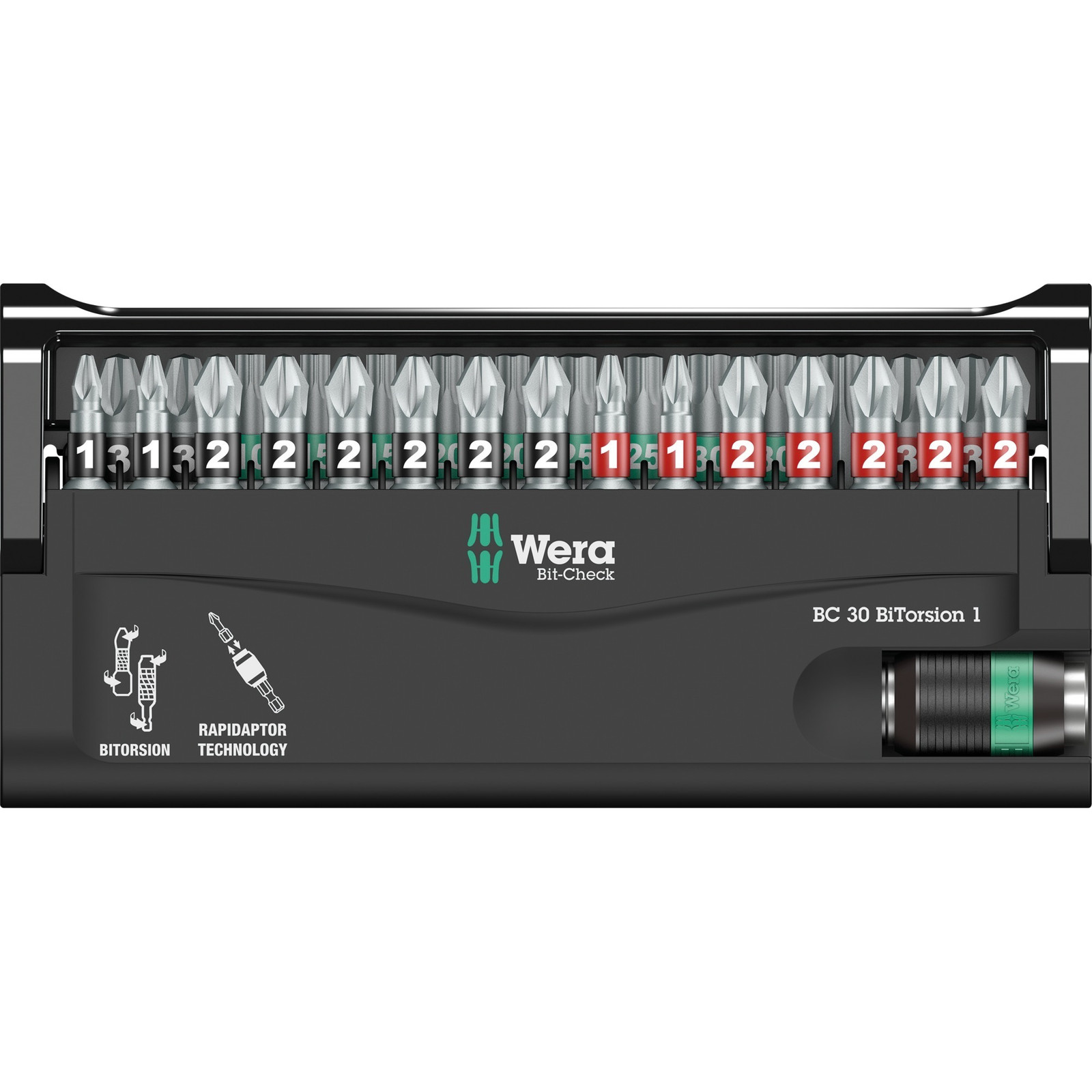 Wera Bit-Check 30 BiTorsion 1: Bitset