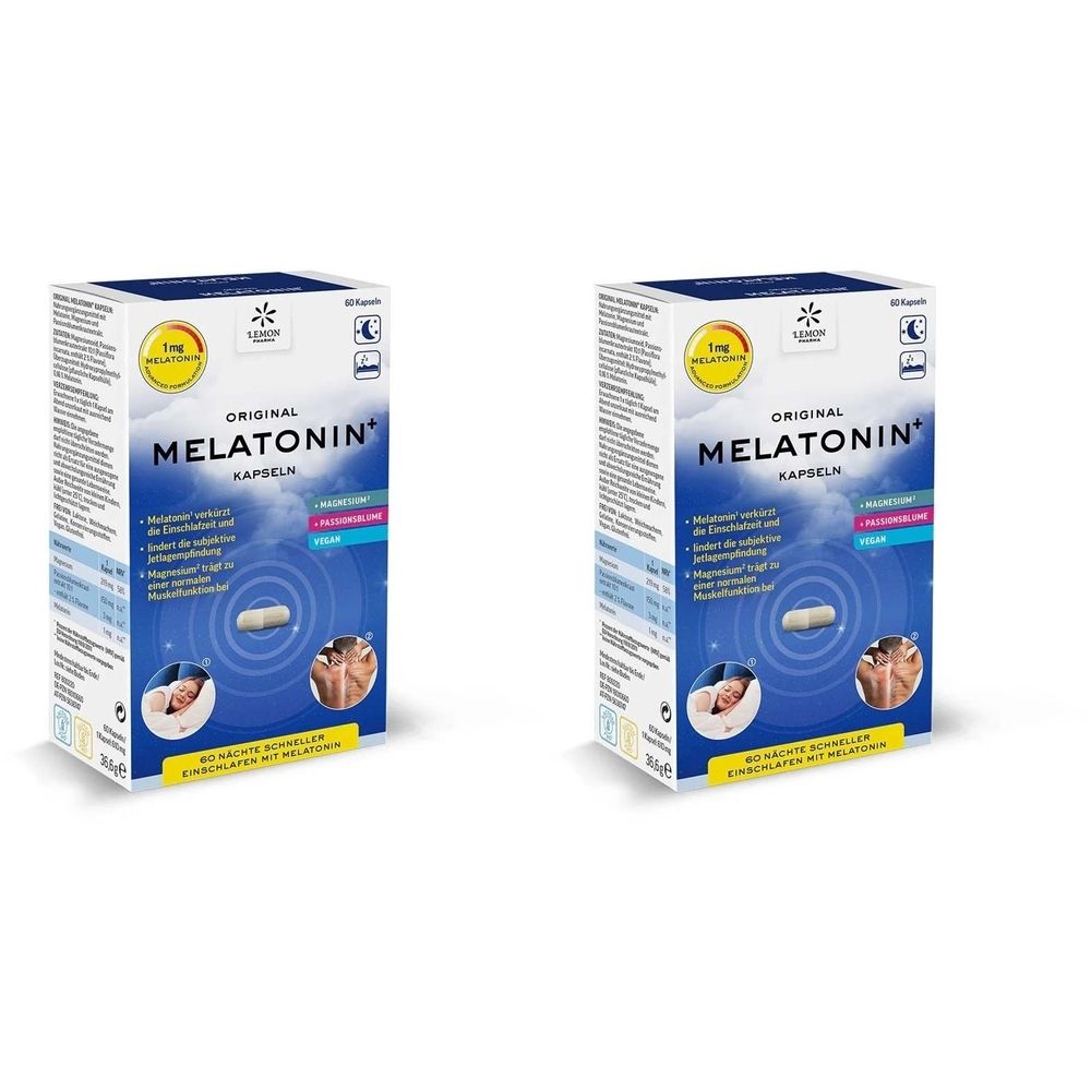 Melatonin Plus Kapseln 2x 2x60 St