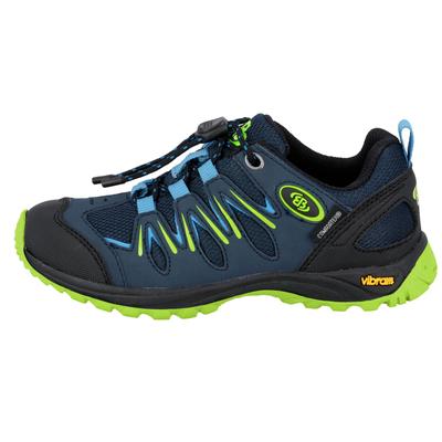 Wanderschuh BRÜTTING "Outdoorschuh Expedition Kids", Kinder, Gr. 25, blau, Synthetik, Schuhe Wanderschuh