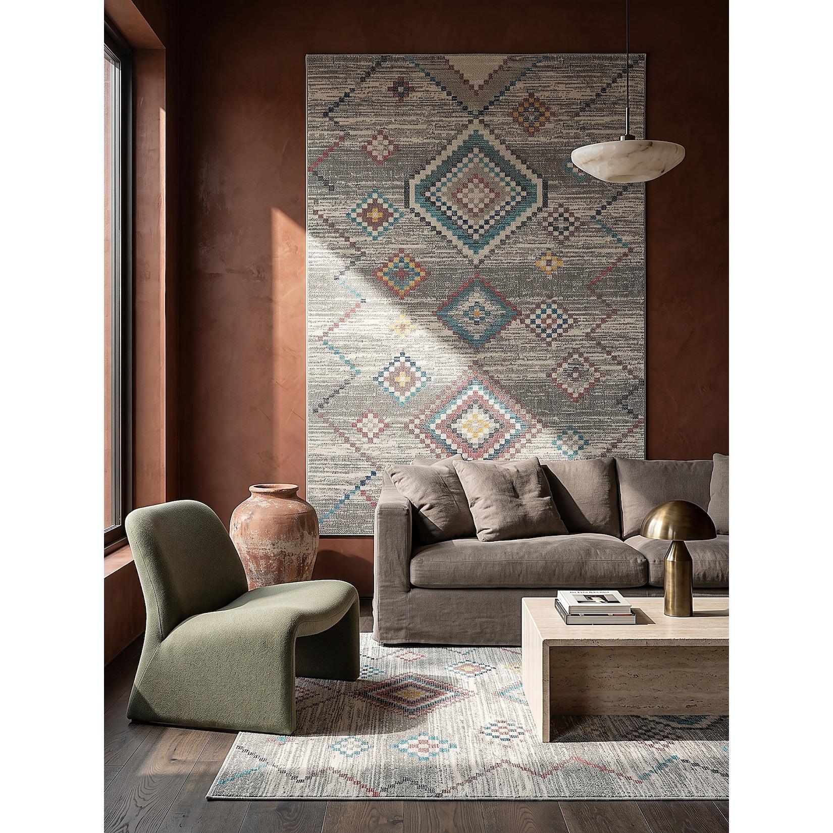 Outdoor-Teppich Wetterfest Creme 240x340 cm - LIMMAT Kadima Design