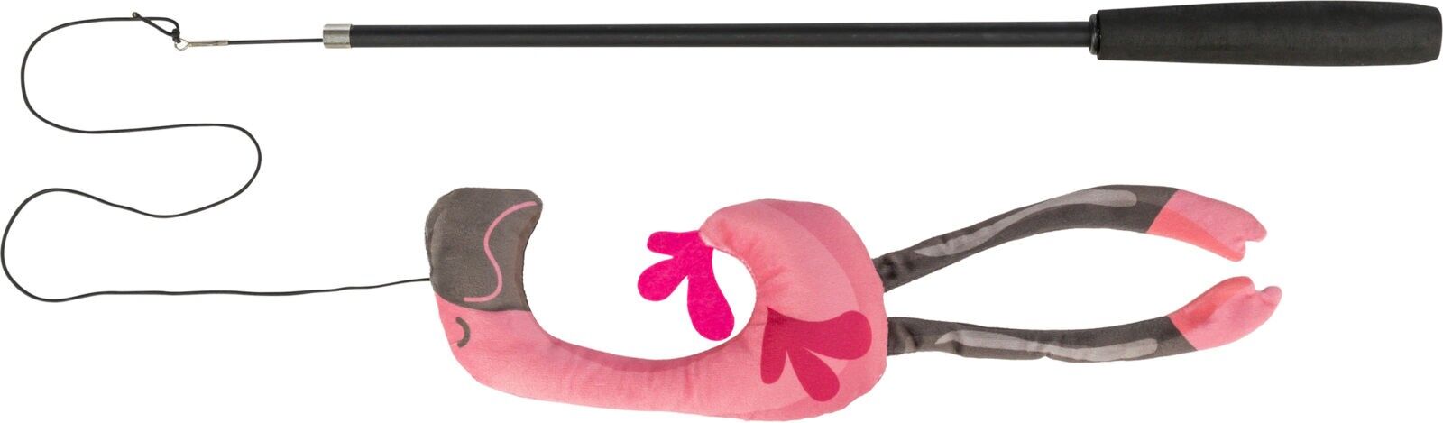 TRIXIE Teleskop-Spielangel Flamingo