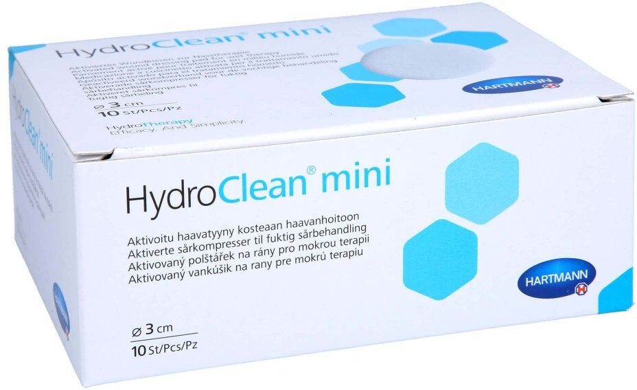 Hydroclean mini Kompressen 3 cm rund steril