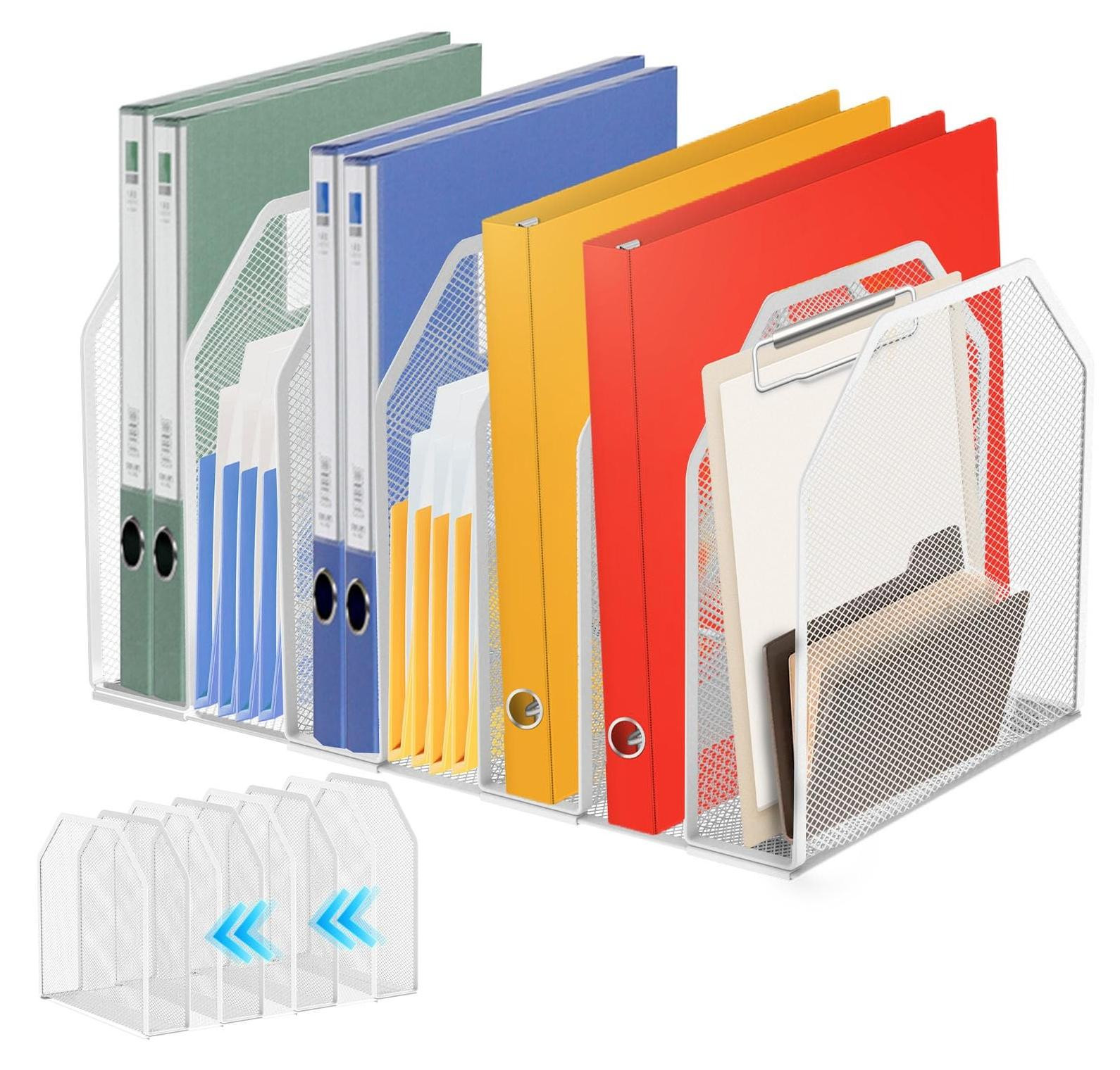 Metalen Document Organizer voor Bureau