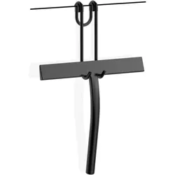 Giese Haken mit Silikon-Glasabzieher 30307-14 für Glaswand 6+8 mm, schwarz matt