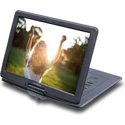 Universum DVD 400 (Tragbarer DVD-Player), Blu-ray Player + DVD Player, Schwarz