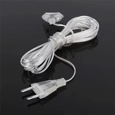 Uplift Picks LED Waterfall Icicle Curtain Lights For Outdoor Holiday Decor 3m (extension Wire) eu Plug
