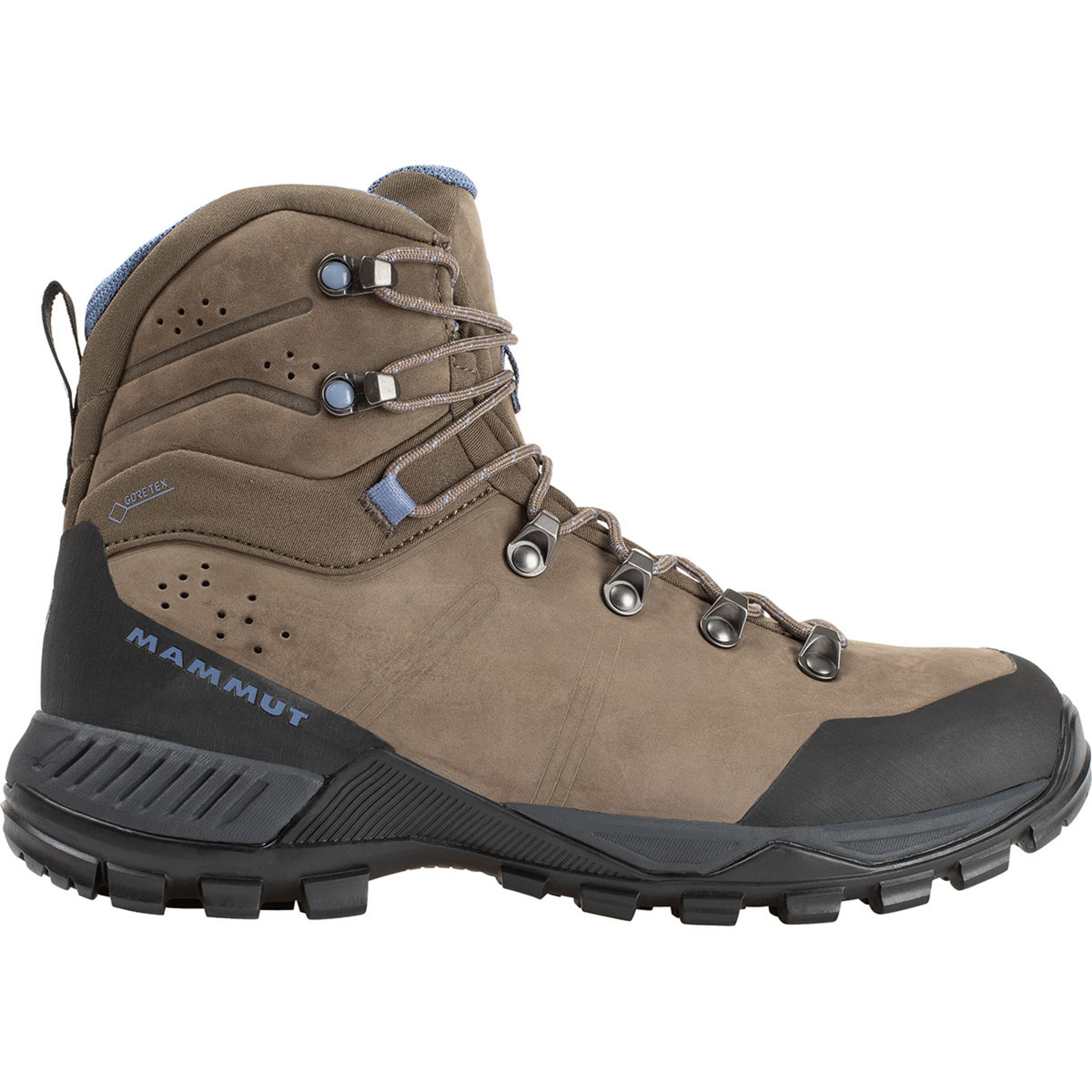 Mammut Nova Tour II High GTX Damen Wanderschuhe braun Größe 39 Camping Wasserdicht