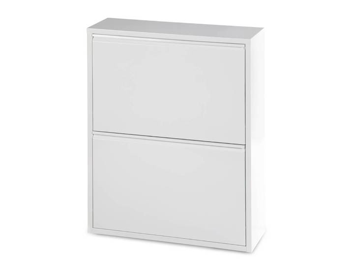Poubelle Fortes 60 x 95cm Blanc/Blanc