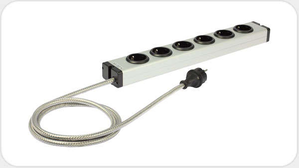 Goldkabel Powerline MKII Steckdosenleiste 6-fach GO28361