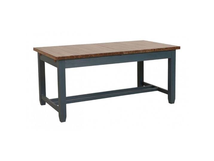 Table Rectangulaire Extensible - Bois - Bleu - Interior's