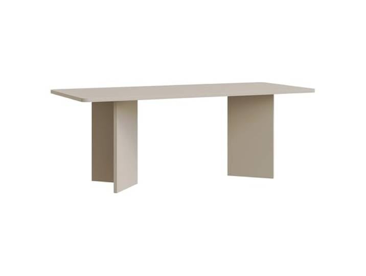 Selsey Esstisch 204×90 cm – Moderner Esszimmertisch in Kaschmir, Japandi & Minimalistisches Design, Große Tischplatte, Robuste Laminatplatte mit ABS-Kanten