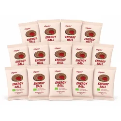 VILGAIN Energy Ball Erdbeermarmelade 30g | 14 Beutel Box