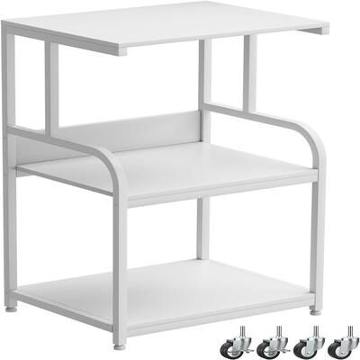 No "Printer Stand- Large 3 Tier Printer Table - 20""D x 15.7""W x30.2""H"