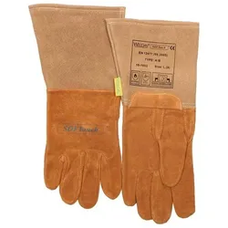Weldas, Schutzhandschuhe, Schweisserhandschuhe Grösse XXL (10,5) orange EN 388, EN 12477 PSA-Kategorie II (10.5, XXL)