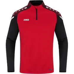 JAKO Performance Ziptop Herren rot/schwarz XL