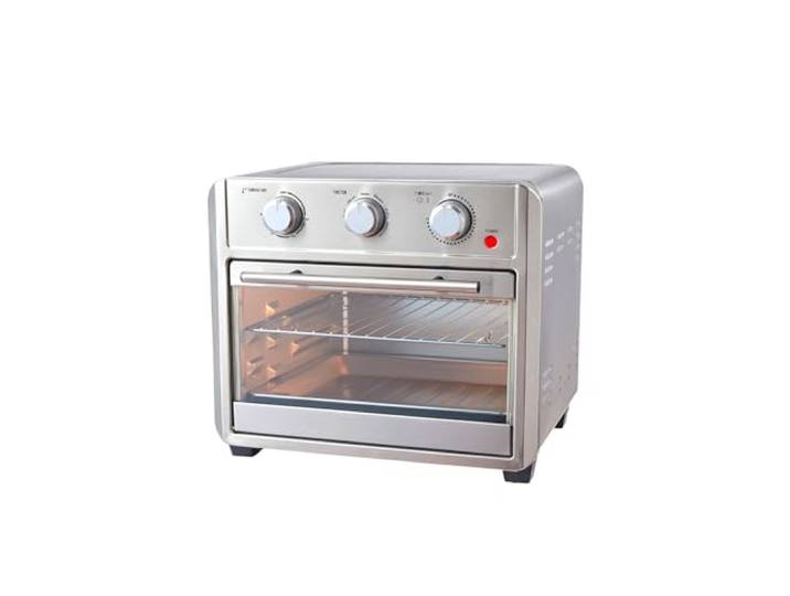 Wintem Ofen und Heißluftfritteuse 22 l zum Kochen großer Mengen von Lebensmitteln - Ideal zum Frittieren, Backen, Rösten und Grillen - Timer mit automatischer Abschaltung - 1700 W