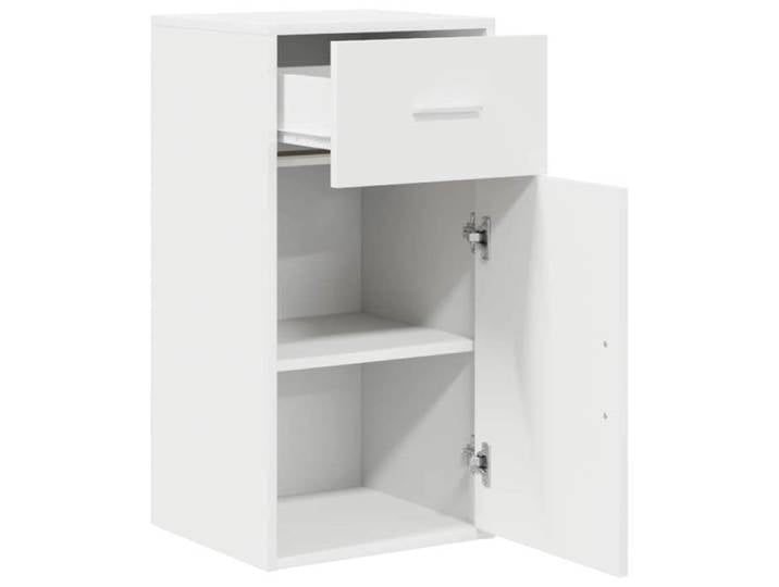 Meuble de Rangement Blanc Blanc MDF Compact Rangement_2 ans garantie_23232