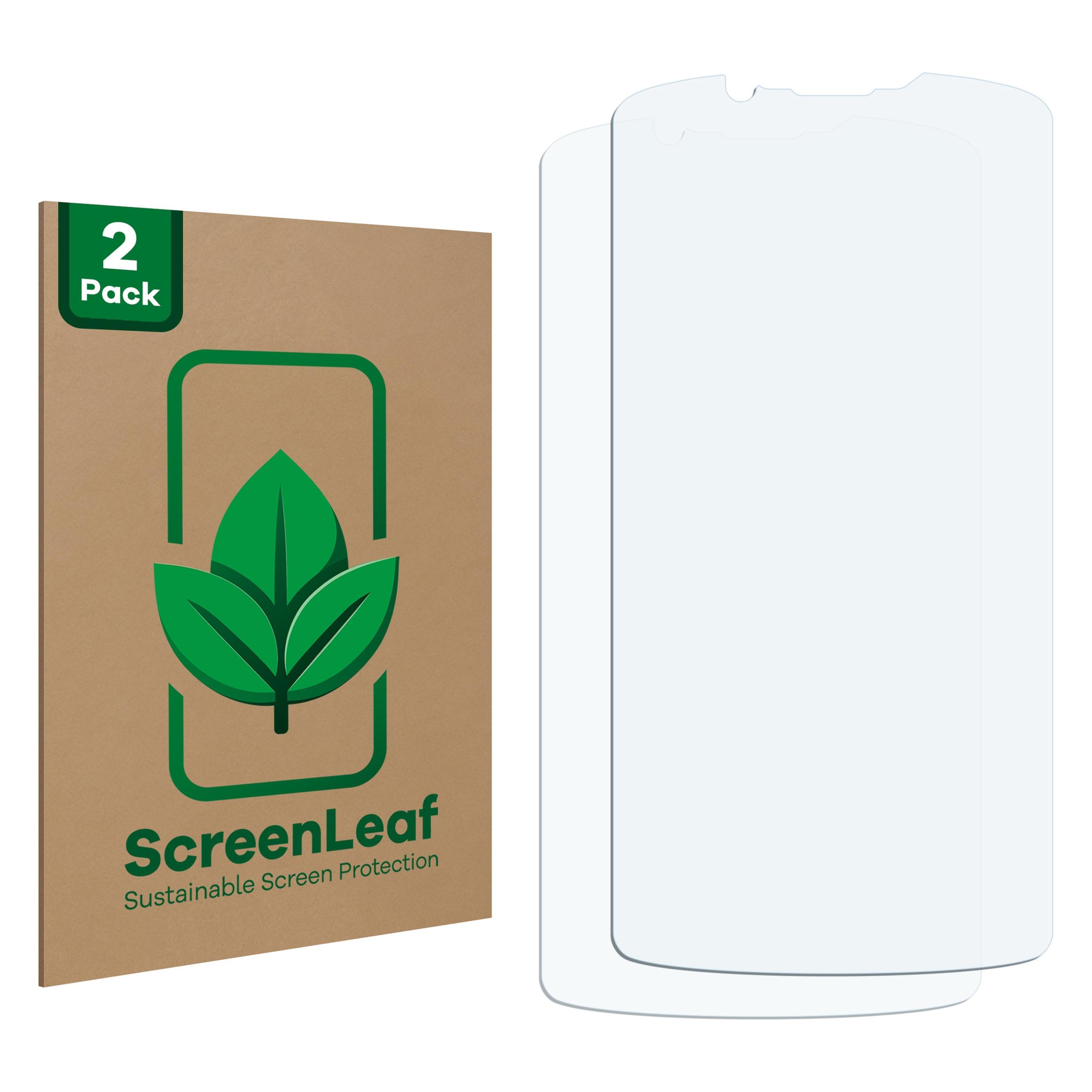 ScreenLeaf Schutzfolie für Zebra TC58/ TC53 Displayschutz Display Schutz Folie Klar Transparent (6145962)