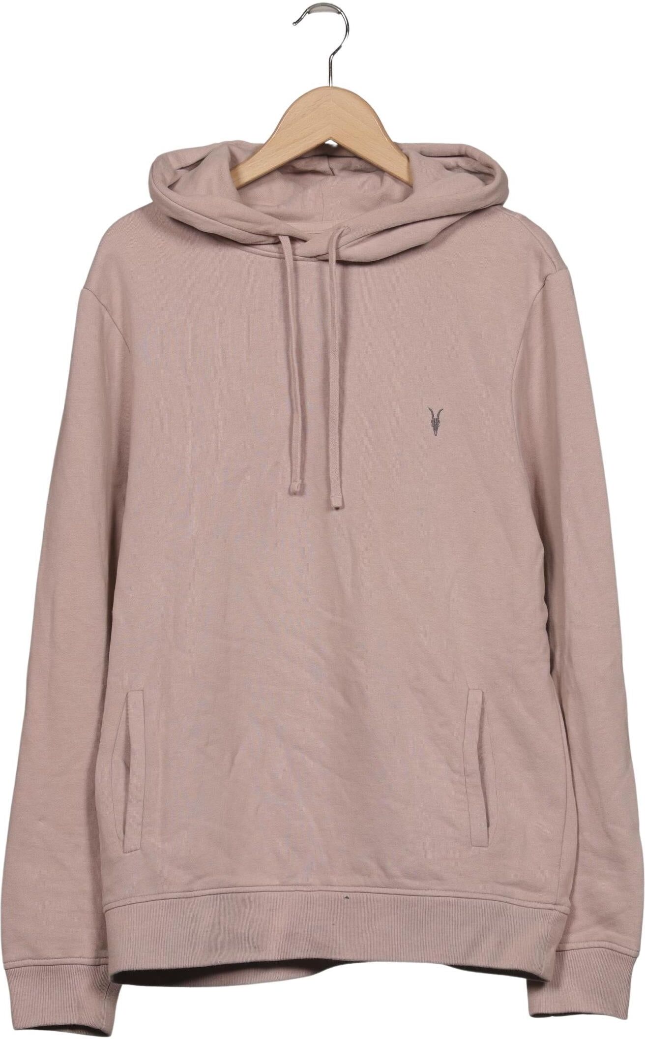 All Saints Herren Kapuzenpullover, Pink, Gr. M, Baumwolle - Second Hand