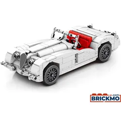 Sembo 705750 Oldtimer Cabrio weiß Pullback 705750