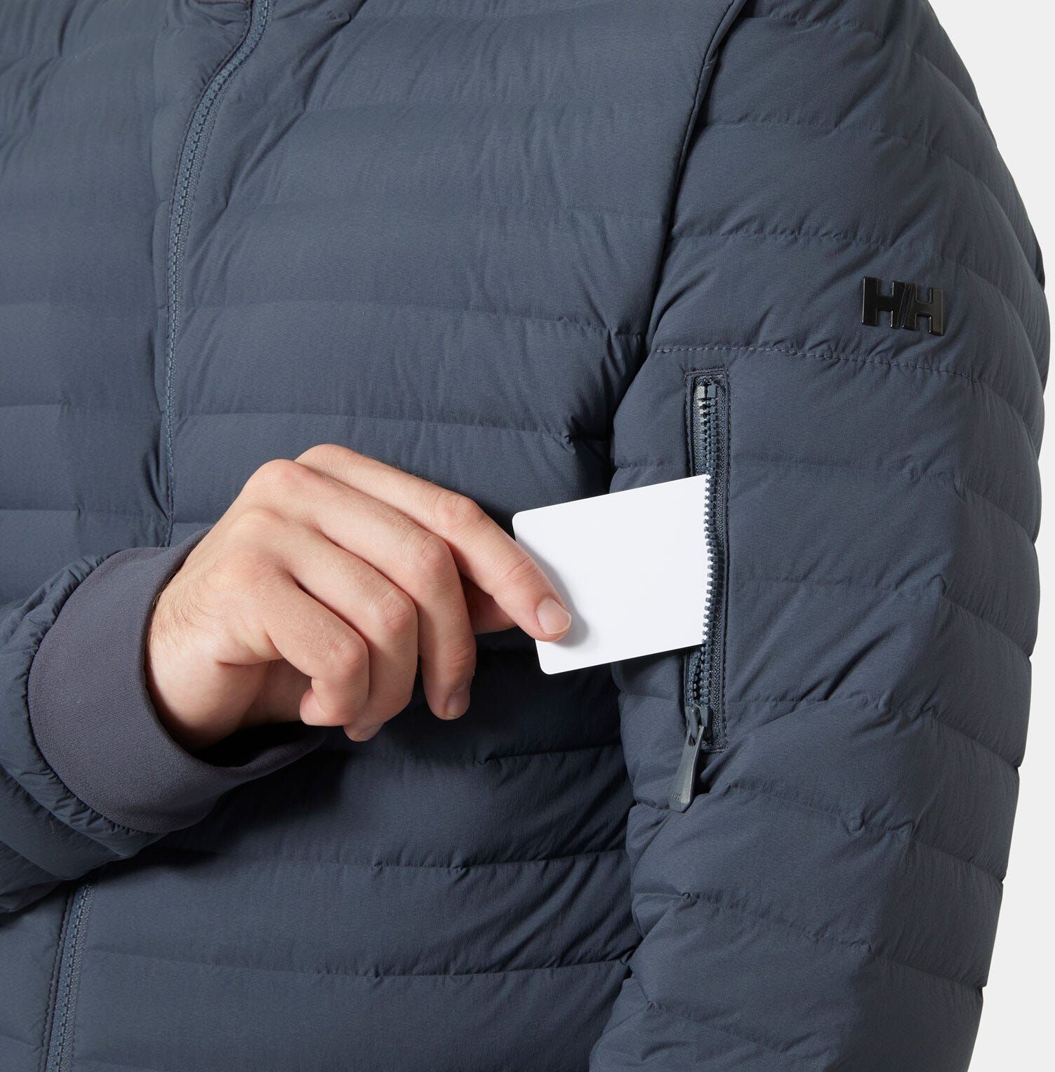 Helly Hansen Men's Alpha Light Down Jacket - Grey - M