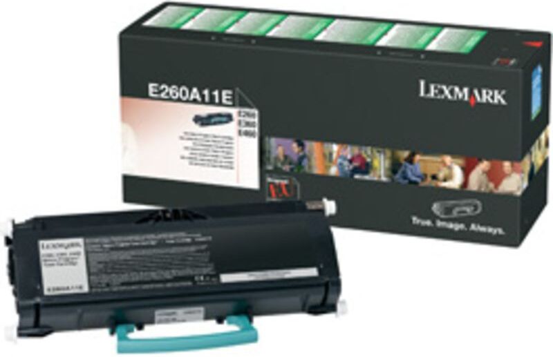 Lexmark E260A11E - Schwarz - Toner