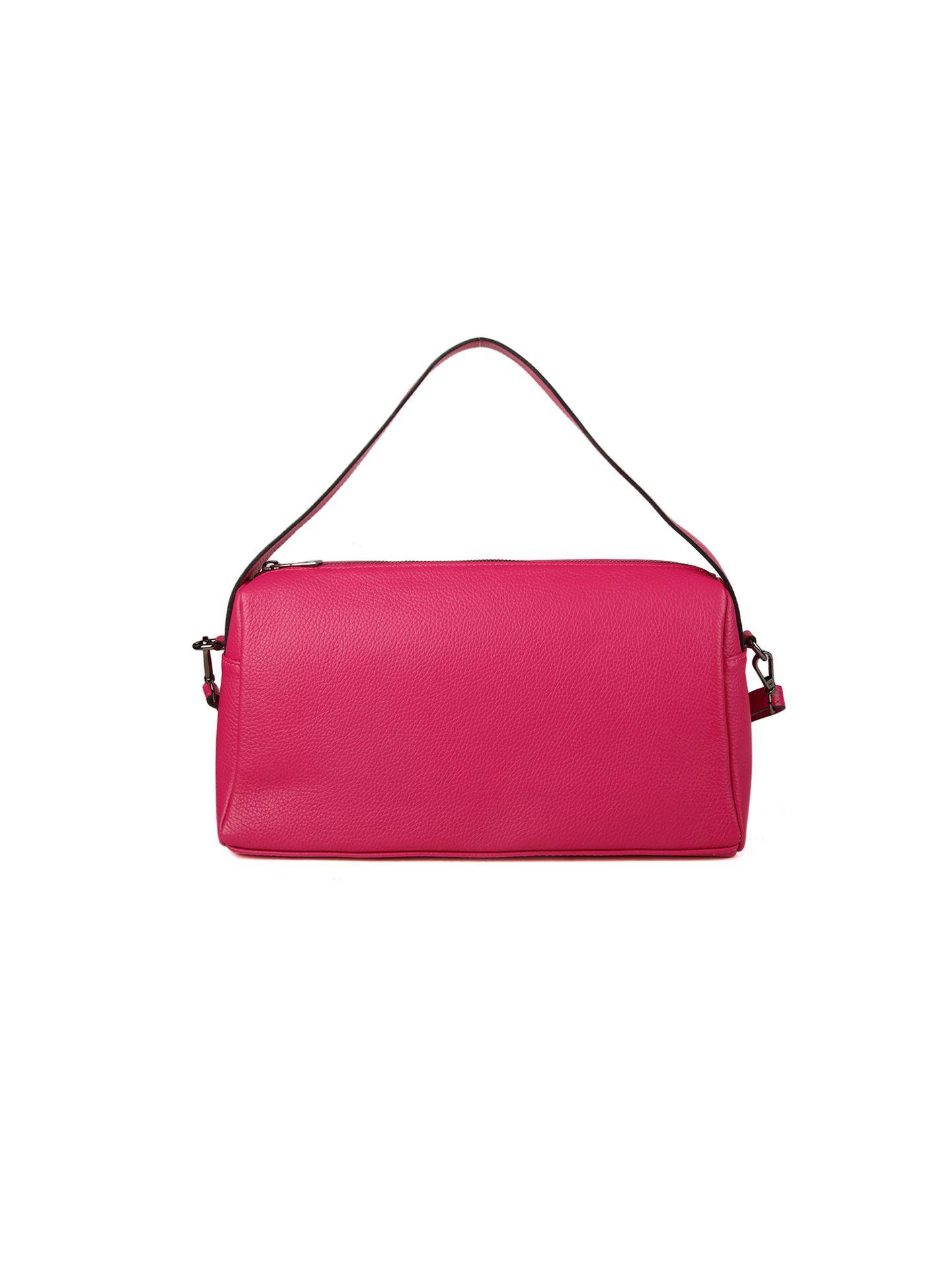 Giulia Monti Schultertasche Fuchsia