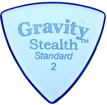 Gravity Guitar Picks Stealth Standard 2,0mm