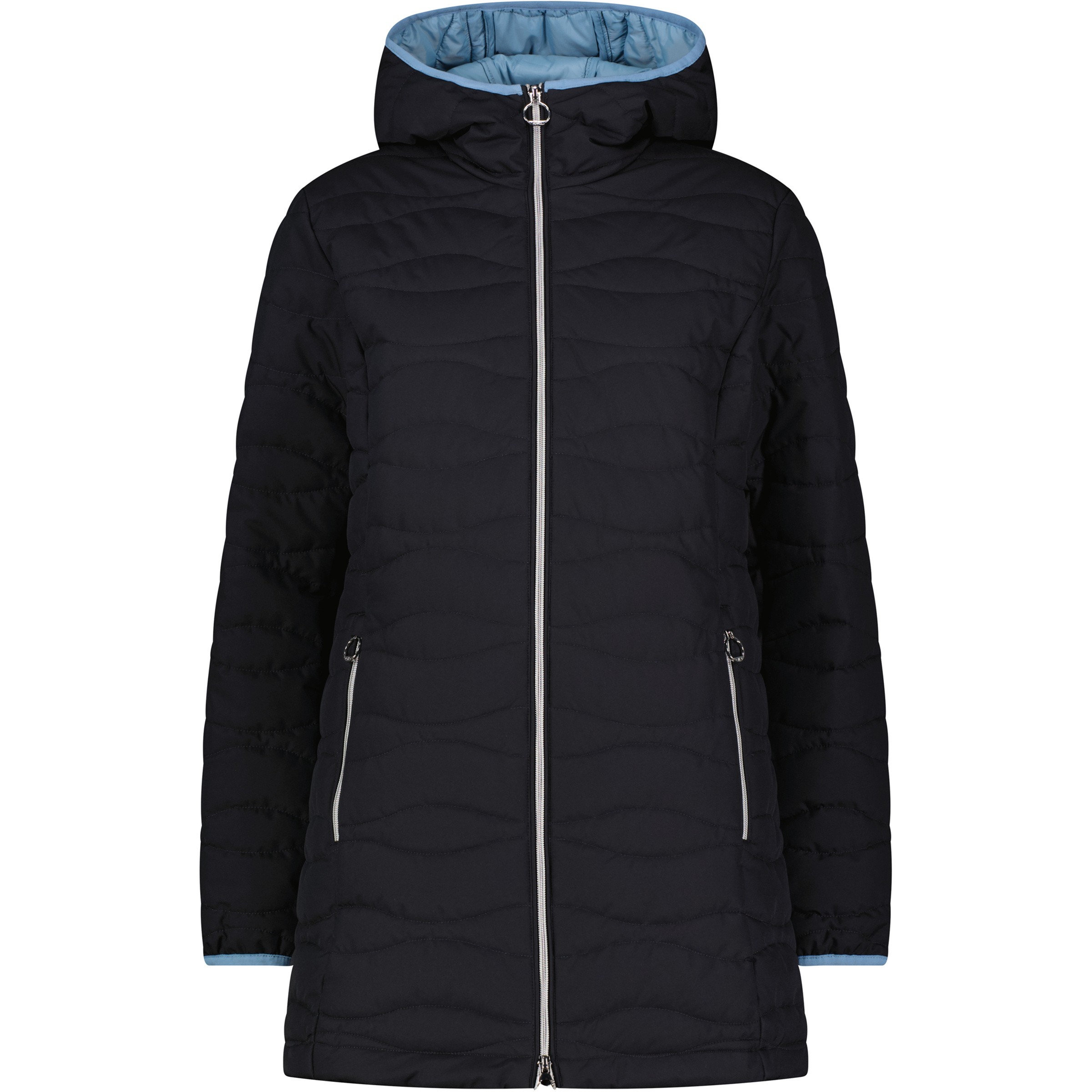 CMP Parka Damen Winterjacke schwarz Größe L Lifestyle
