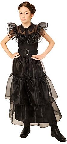 Kinder-Ballkleid, schwarz
