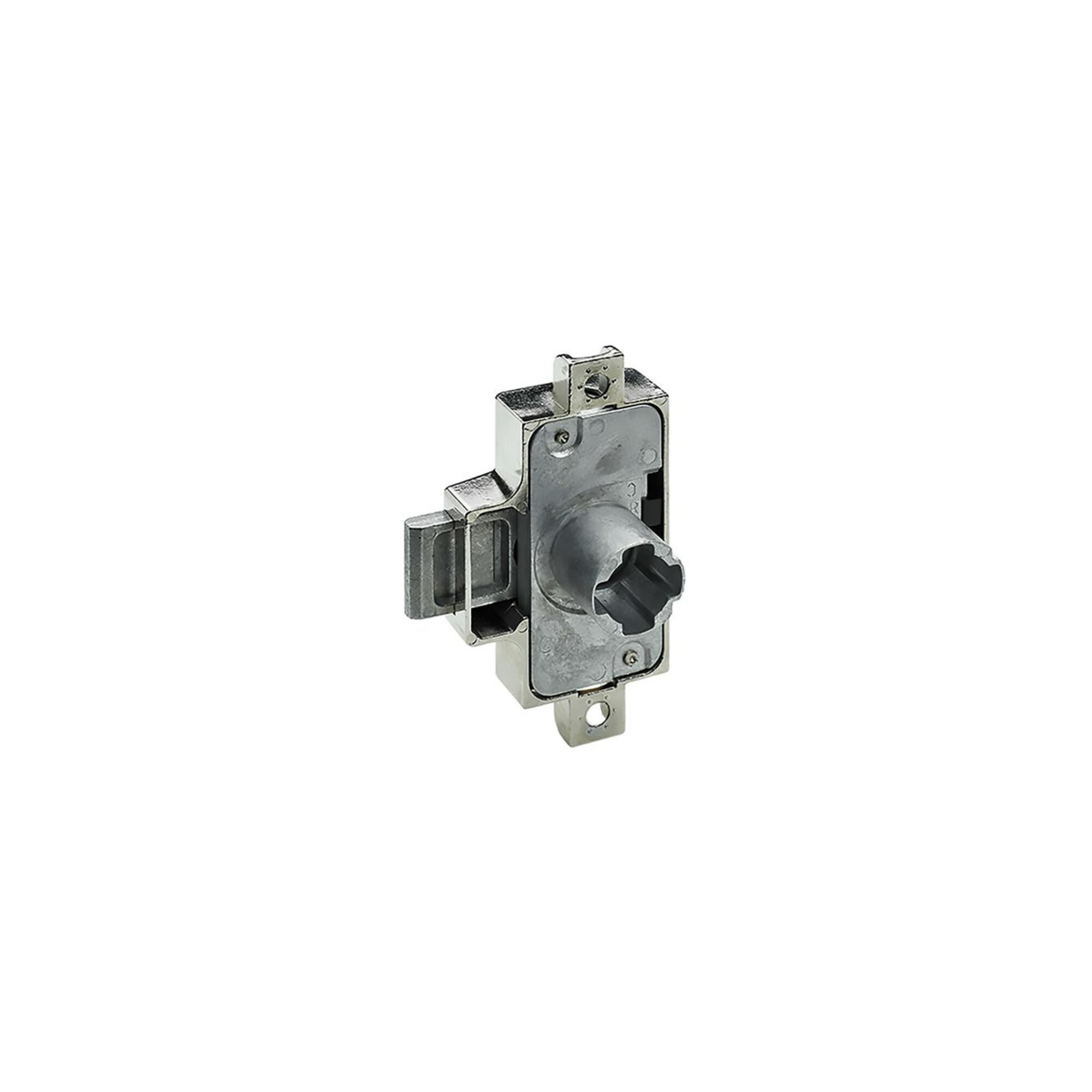Hettich Drehstangenschloss 9206153,D15 Metall,vernickelt)