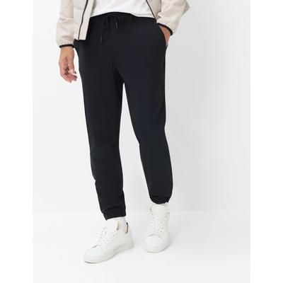 Chinohose BRAX "Style PHIL", Herren, Gr. 34, Länge 30, schwarz, Web, 88% Polyamid, 12% Elasthan, Hosen Chinohose