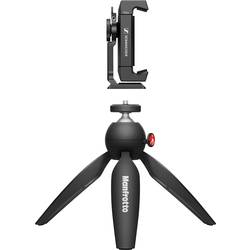 Sennheiser Mobile Kit Stativ-Set 1/4 Zoll Arbeitshöhe=13.5 cm Schwarz inkl. Smartphonehalter 509265