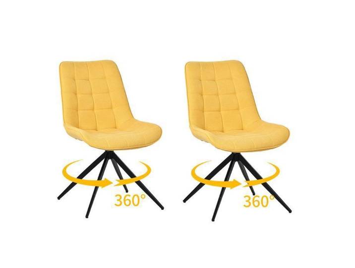 HOMAVO Lot De 2 Chaises À Manger Chaises De Salle À Manger chaise de bureau tabouret chaise de bureau
