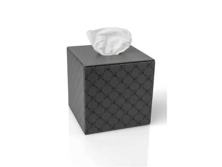 Joop! Aufbewahrungsbox Cornfloweraccessoires, Anthrazit, Schwarz, Kunststoff, Lederoptik, 24x9x12.5 cm, Handmade in Thailand, Dekoration, Weihnachtsdekoration, Christbaumschmuck