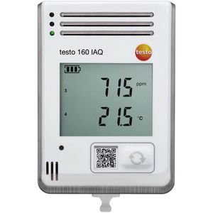 Testo Datenlogger 0572 2014, 160 IAQ, misst Temperatur, Luftfeuchtigkeit, CO2, Luftdruck