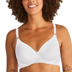 Swegmark BH Iris Wire Bra Weiß Polyamid E 65 Damen