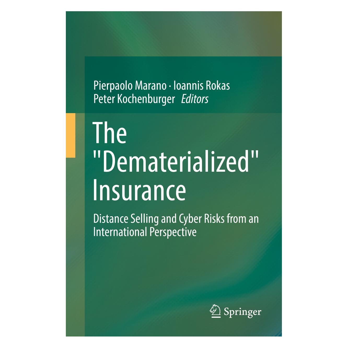 Springer The Dematerialized Insurance (9783319284088)