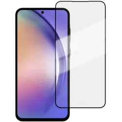 Klare Bildschirmschutzfolie gehärtetes Glas 9H für  Samsung Galaxy A55 Schmutzabweisend, Schlagfest, Kratzresistent, Splitterfrei 64092