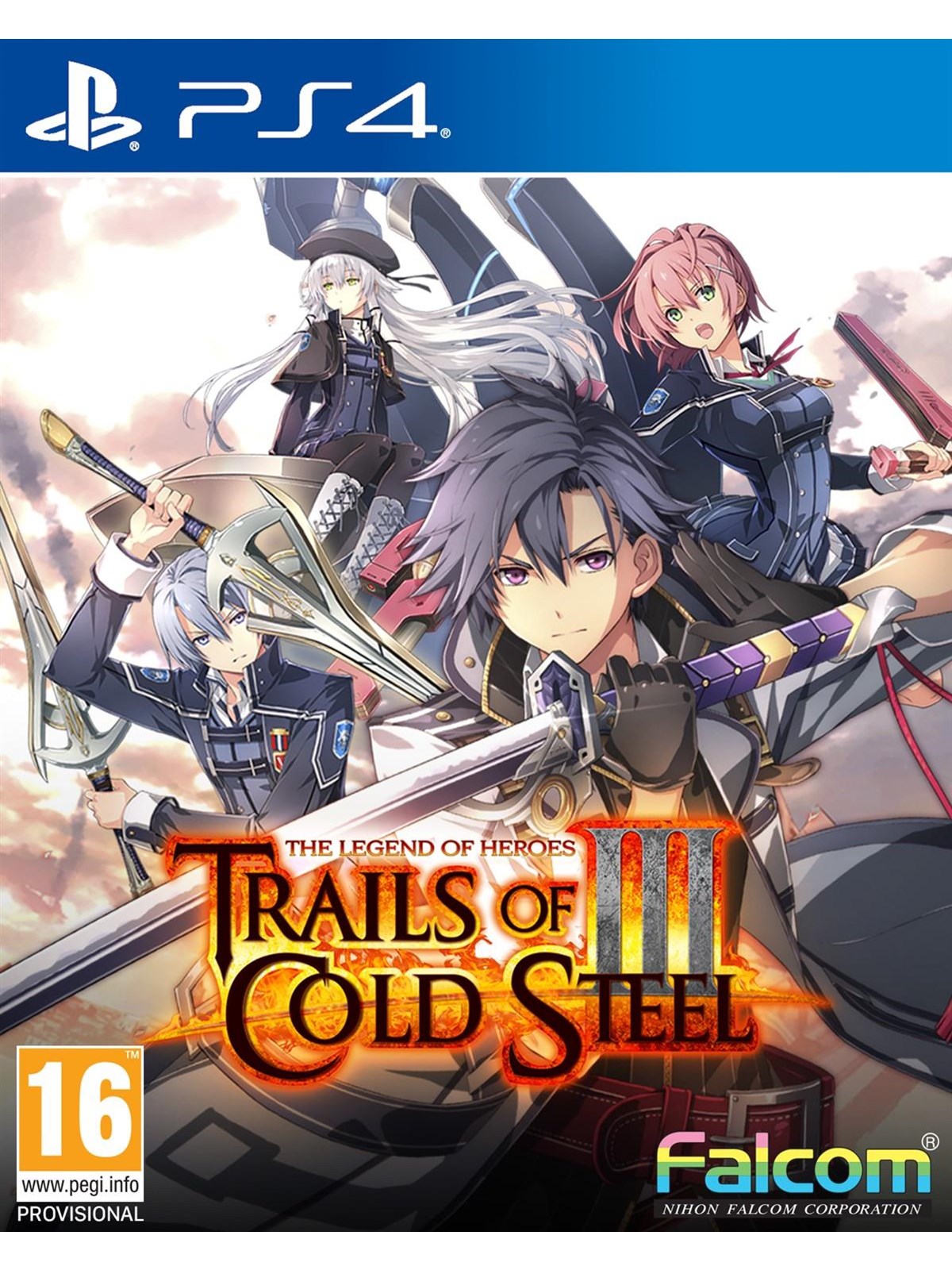 The Legend of Heroes: Trails of Cold Steel III - Sony PlayStation 4 - RPG - PEGI 16