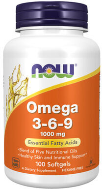 Suplemento Now Omega 3-6-9 100 cápsulas
