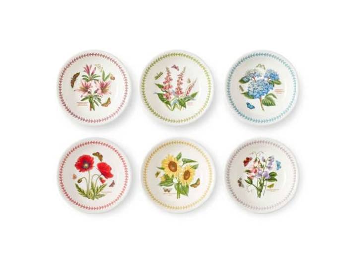 Portmeirion Botanische tuin weide set van 6 pastakommen