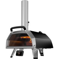 Karu 2 Pro Pizzaofen schwarz/edelstahl, Multi-Brennstoff, für Pizzen bis ca. Ø 40cm